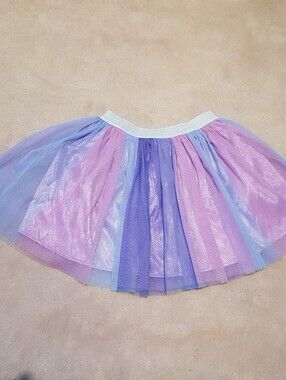Disney Frozen 2 Pastel Purple Blue Pink Tulle Skirt